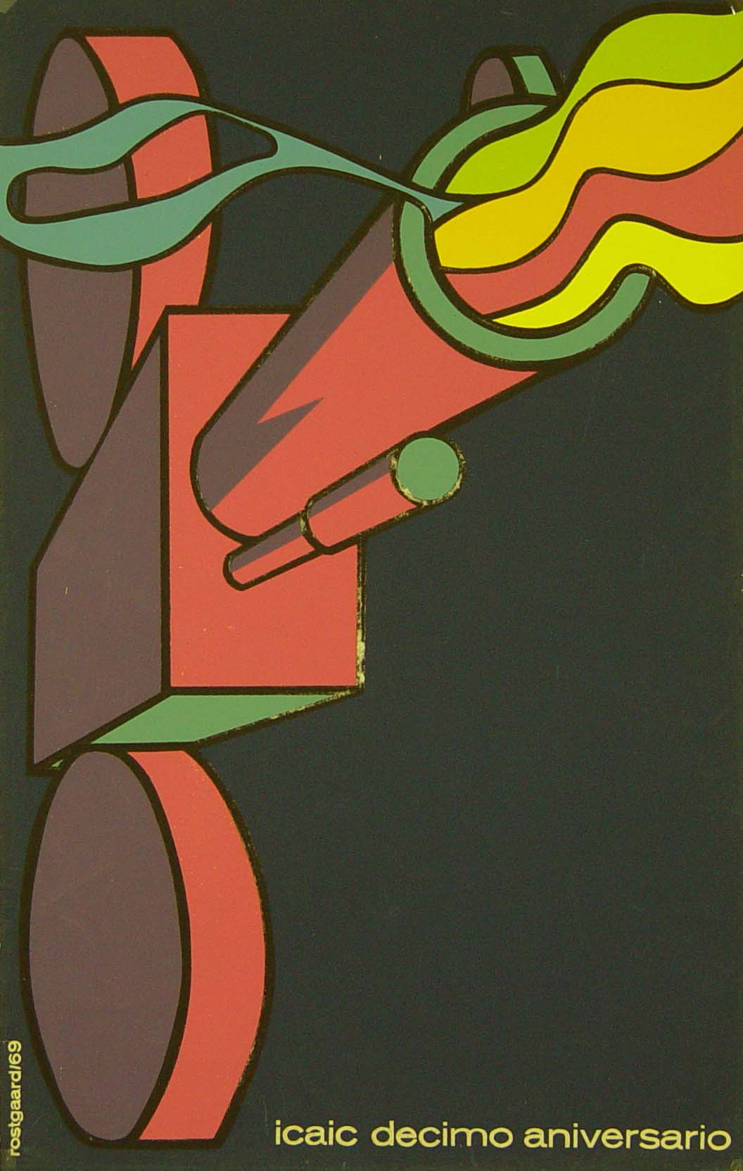 ICAIC Décimo Aniversario, Alfredo Rostgaard, 1969
