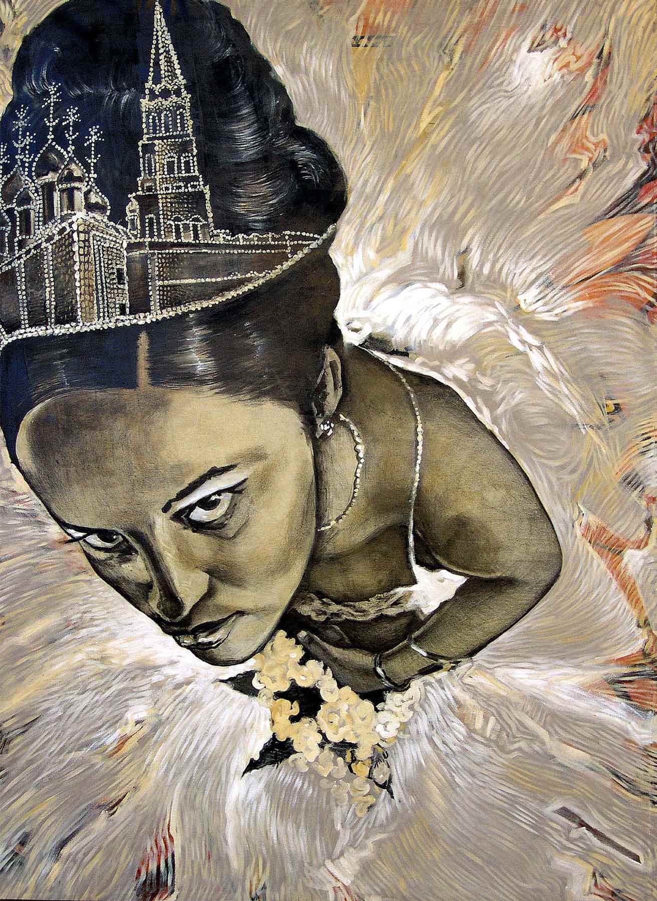 Gertrudis Rivalta (Havana, 1971). 'Quinceañera con Kremlin' (2004)